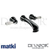 Matki 2758CP Invincible Bath Filler Spare Parts
