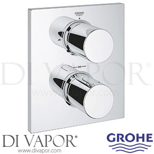 Grohe 27618000 Grohtherm F Thermostatic Trim with Integrated 2-Way Diverter Shower Spare Parts
