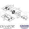 Grohe 27620000 Spare Tech Diagram