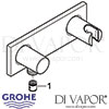 Grohe Grohtherm F Wall Shower Union Integrated Shower Holder Spares