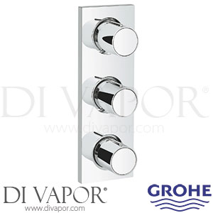 Grohe 27625000 Grohtherm F Triple Volume Control Trim Spare Parts