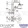 Grohe 27959000 Spare Diagram