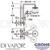 Grohe 27960000 Spare Diagram