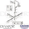 Grohe 27960000 Spare Tech Diagram