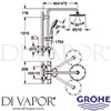 Grohe 27965000 Spare Diagram