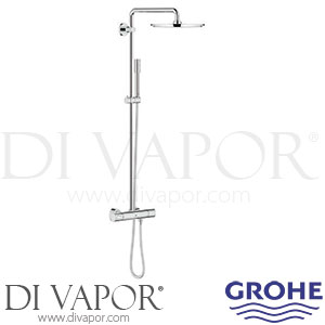 Grohe 27966000 Rainshower System 310 Shower System with Thermostat Spare Parts