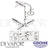 Grohe 27966000 Spare Tech Diagram