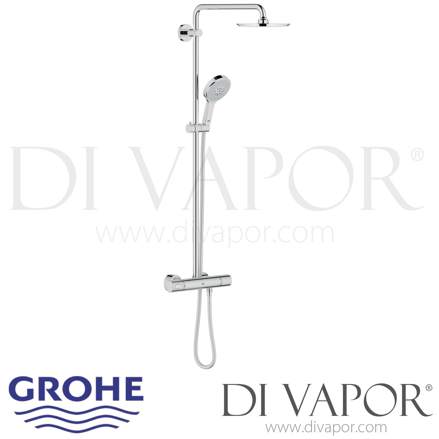 Grohe 27967000 Rainshower System 210 Shower Spare Parts