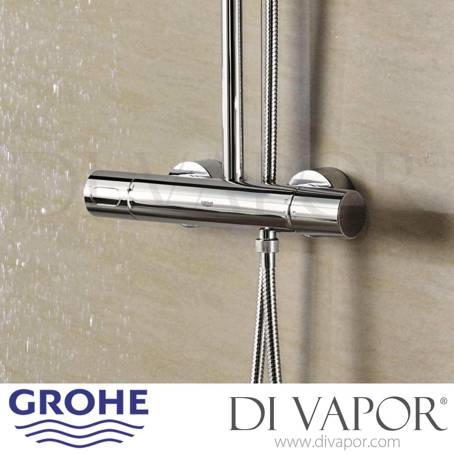 Grohe 27967000 Rainshower System 210 Shower Spare Parts