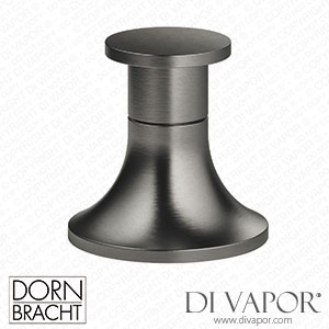 Dornbracht Vaia Two-Way Diverter for Bath Rim Or Tile Edge Installation - Brushed Dark Platinum 29 140 809-99 Spare Parts