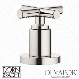 Dornbracht Tara Two-Way Diverter for Bath Rim Or Tile Edge Installation - Platinum 29 140 892-08 Spare Parts