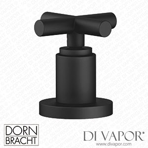 Dornbracht Tara Two-Way Diverter for Bath Rim Or Tile Edge Installation - Matte Black 29 140 892-33 Spare Parts