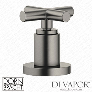 Dornbracht Tara Two-Way Diverter for Bath Rim Or Tile Edge Installation - Brushed Dark Platinum 29 140 892-99 Spare Parts