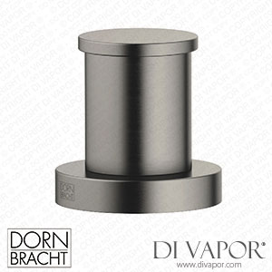 Dornbracht Series Specific Two-Way Diverter for Bath Rim Or Tile Edge Installation - Brushed Dark Platinum 29 140 979-99 Spare Parts