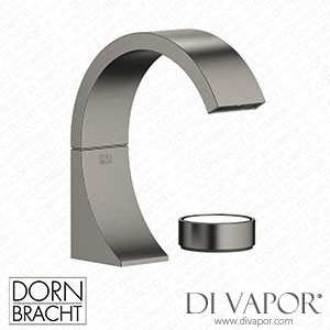 Dornbracht Cyo Two-Hole Basin Mixer without Pop-Up Waste - Brushed Dark Platinum 29 217 811-99 Spare Parts