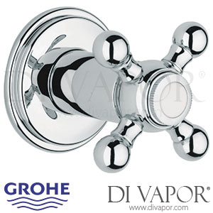 Grohe 29010000 Sinfonia 4-Way Diverter (1/2 Inch) Chrome Spare Parts