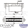 Grohe 29037000 Spare Diagram