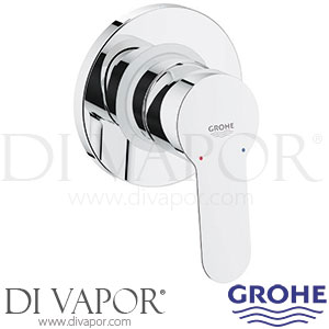 Grohe 29040000 BauEdge Single Lever Shower Mixer Spare Parts