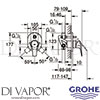 Grohe 29045000 Mixer Spare Diagram