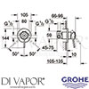 Grohe 29048000 Mixer Spare Diagram