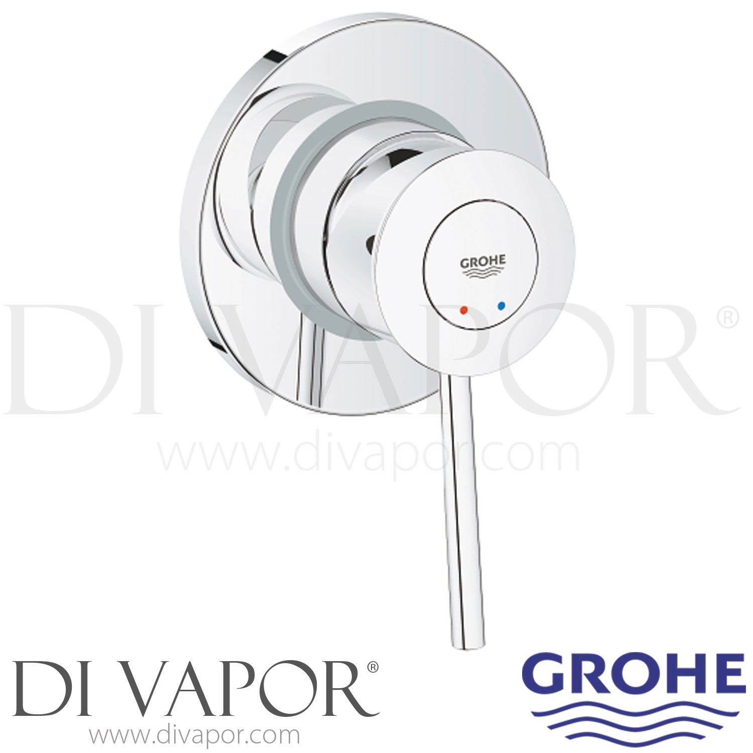 Grohe 29048000 BauClassic Single Lever Shower Mixer Spare Parts