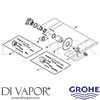 Grohe 29048000 Mixer Spare Tech Diagram