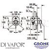 Grohe 29066000 Mixer Spare Diagram