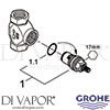 Grohe 29068000 Spare Tech Diagram