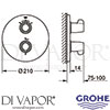 Grohe 29095000 Mixer Spare Diagram