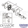 Grohe 29096000 Spare Diagram