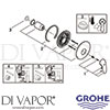 Grohe 29098003 Mixer Spare Diagram