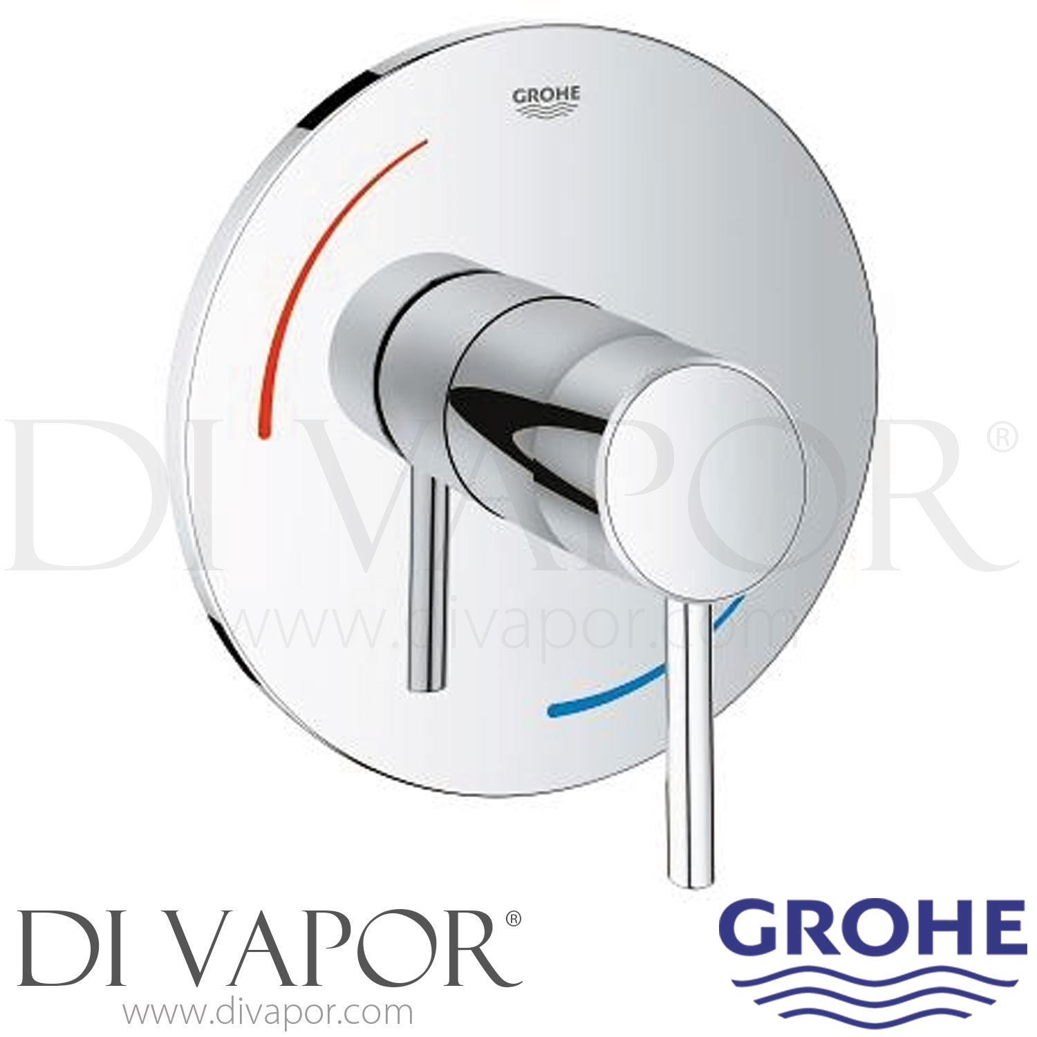 Grohe 29100001 Concetto PBV Trimset Shower Spare Parts