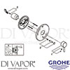 Grohe 29102001 Spare Tech diagram