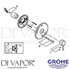 Grohe 29102EN1 Spare Tech Diagram