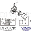Grohe 29106001 Spare Tech diagram