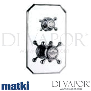 Matki Swadling 2910X Invincible Rectangular Concealed Shower Valve Spare Parts