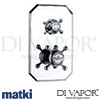 Matki Swadling 2910X Invincible Rectangular Concealed Shower Valve Spare Parts