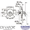 Grohe 29112000 Mixer Spare Diagram