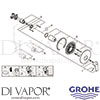 Grohe 29112000 Mixer Spare Tech Diagram