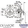 Grohe 29113000 Mixer Spare Diagram