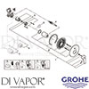 Grohe 29113000 Mixer Spare Tech Diagram