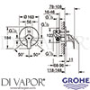 Grohe 29115000 Mixer Spare Diagram
