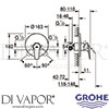 Grohe 29116000 Mixer Spare Diagram
