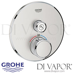 Grohe 29118DC0 Grohtherm SmartControl Thermostat for Concealed Installation with One Valve Spare Parts
