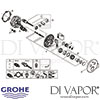 Grohe Grohtherm SmartControl Thermostat Concealed Installation Spares