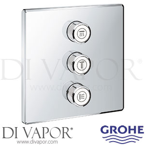 Grohe 29127000 Grohtherm SmartControl Triple Volume Control Trim Spare Parts