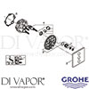 Grohe 29127000 Spare Diagram