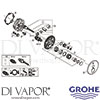 Grohe 29136EN0 Spare Tech Diagram