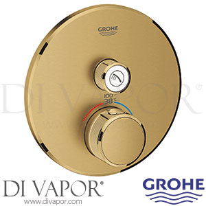 Grohe 29136GN0 Grohtherm SmartControl Thermostat for Concealed Installation with One Valve Spare Parts
