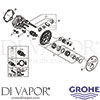 Grohe 29138A00 Spare Tech Diagram